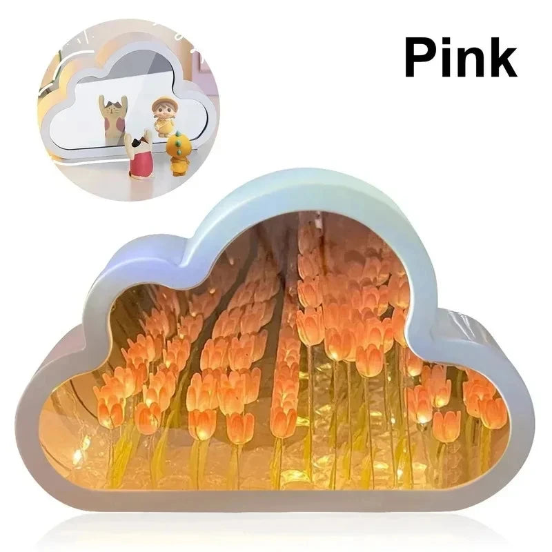 CloudSphere 3D Tulip Night Light