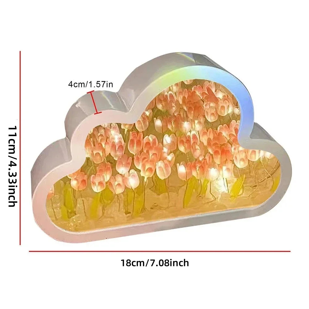 CloudSphere 3D Tulip Night Light